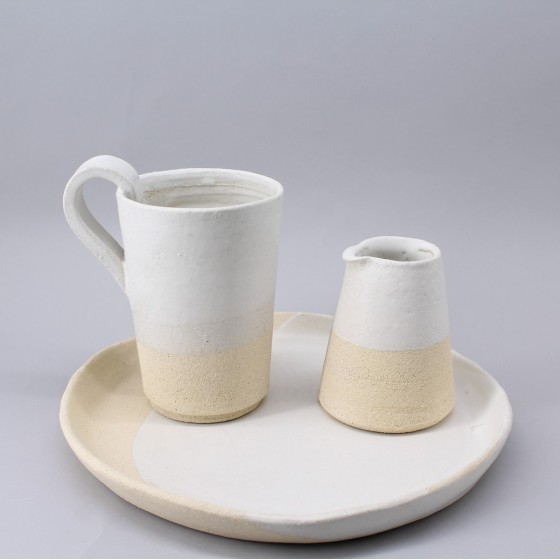 Stoneware jug "Authentic " T2 Stoneware jug "Authentic " T2