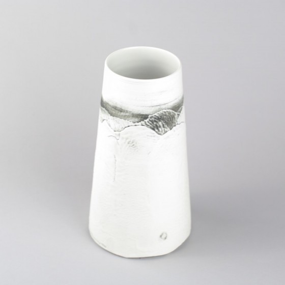 Vase en porcelaine " Aléasucs"