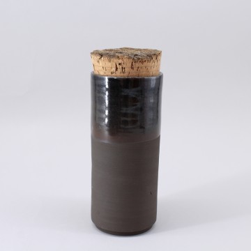 Boite grès noir ou vase