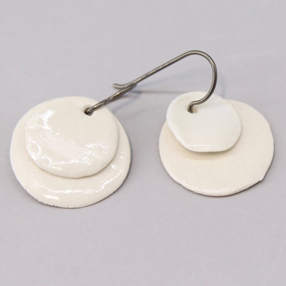 Porcelain earrings Porcelain earrings