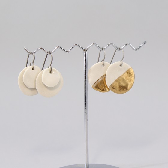 Porcelain earrings Porcelain earrings