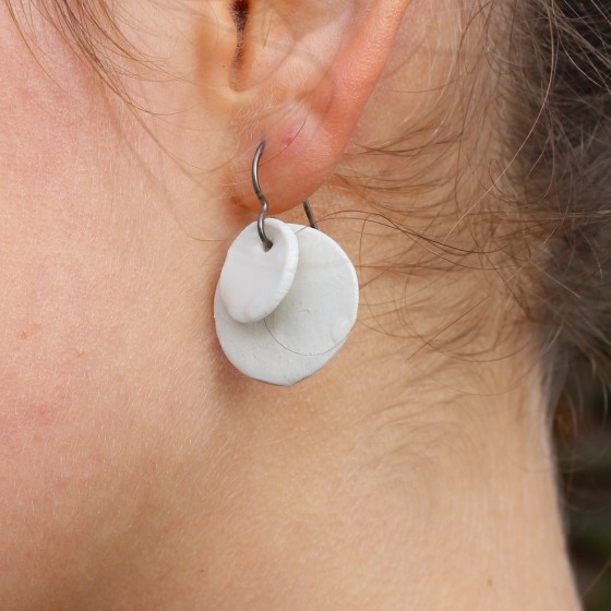 Porcelain earrings Porcelain earrings