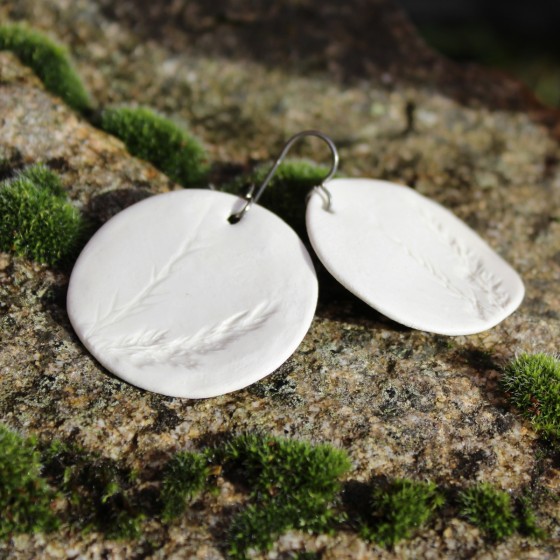 Porcelain earrings Porcelain earrings