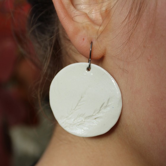 Porcelain earrings Porcelain earrings