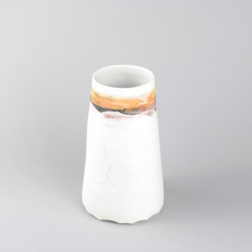 Vase " ô ciel " en porcelaine