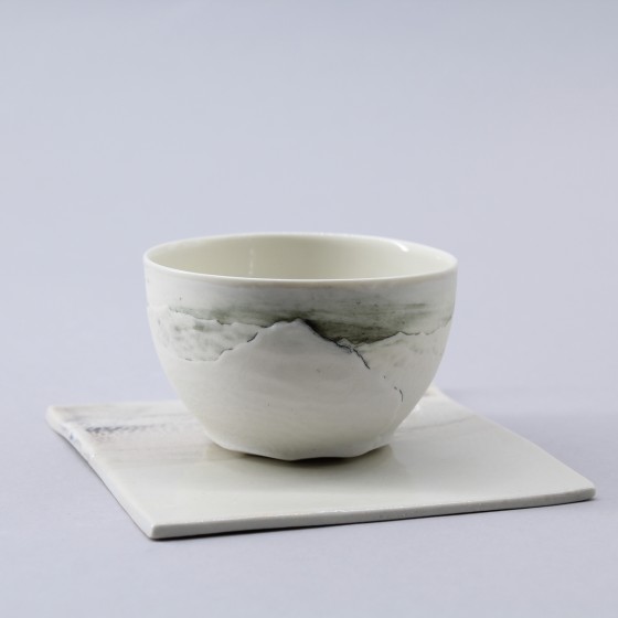 Sous-tasse porcelaine "A" Sous-tasse porcelaine "A"