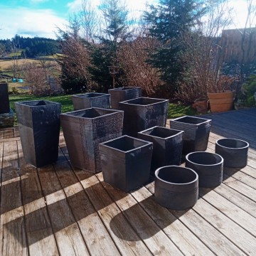 Pots de jardin: projet...