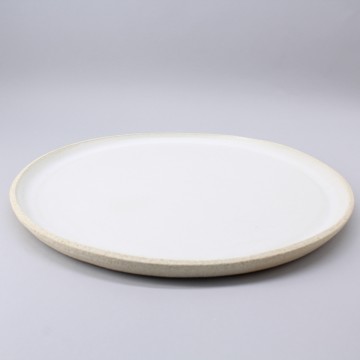 Large stoneware plate...