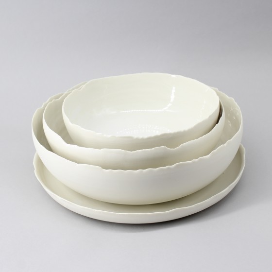 Assiette creuse "coquille"...