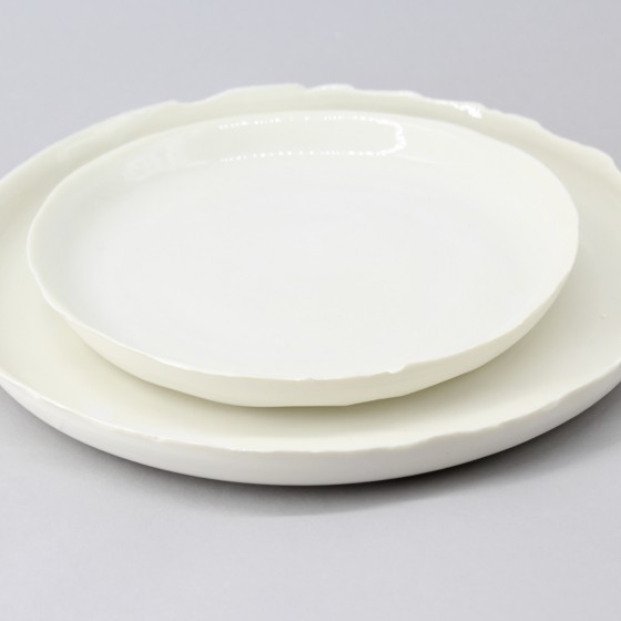 Assiette porcelaine "...
