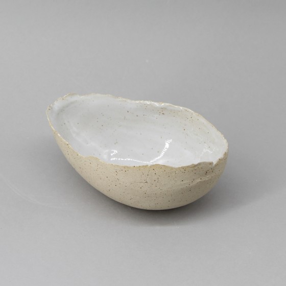 Bol demi oeuf "Fissures"