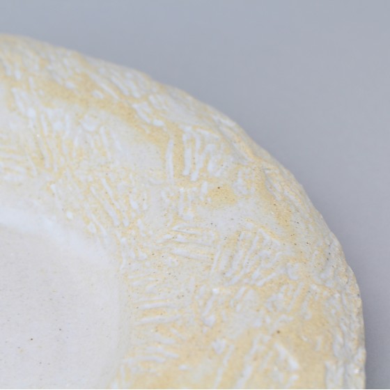 Assiette creuse " écorce"