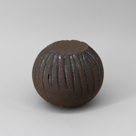 Présentoir boule noir