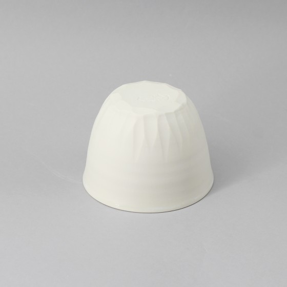 Tasse "pile face" porcelaine