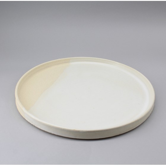 Assiette plate bord droit 2