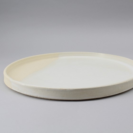 Assiette plate bord droit 2