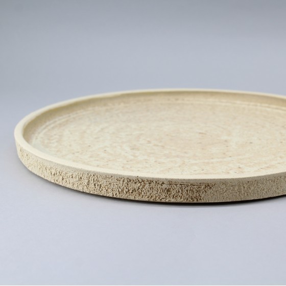 Assiette plate bord droit 4