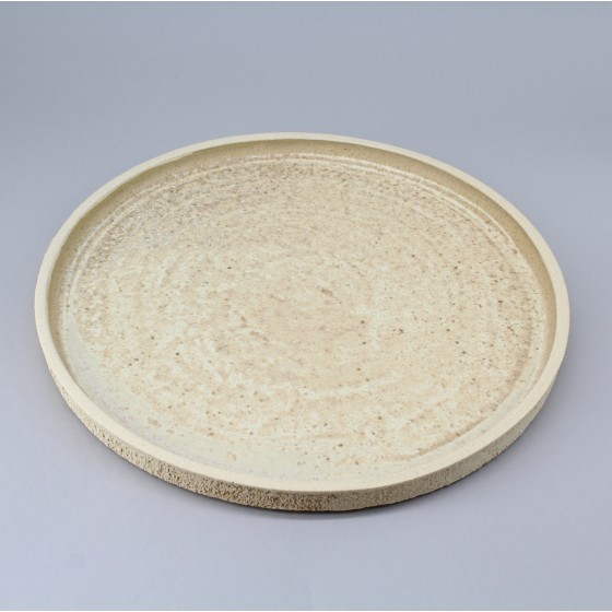 Assiette plate bord droit 4