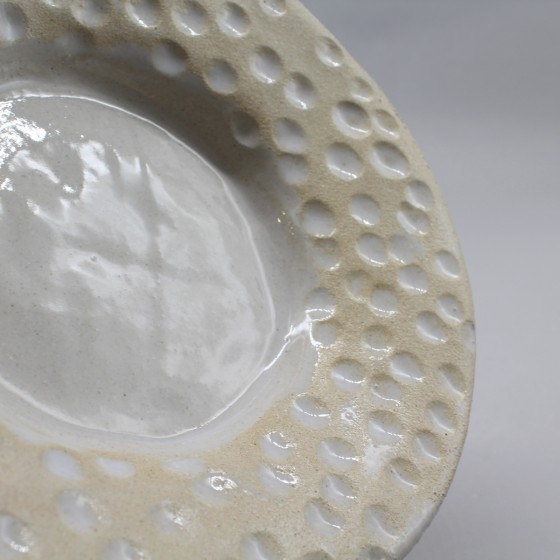 Assiette plate imprimée 2