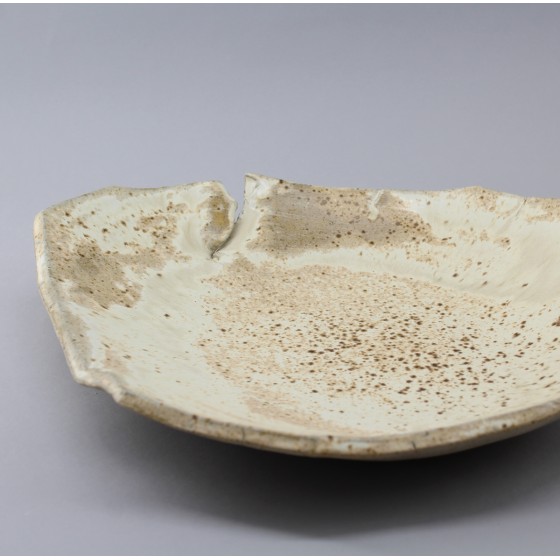 Assiette creuse plaque