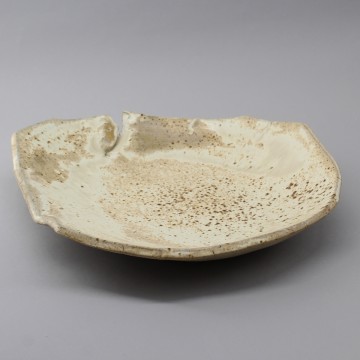 Assiette creuse plaque