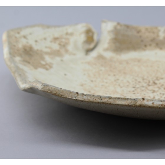 Assiette creuse plaque