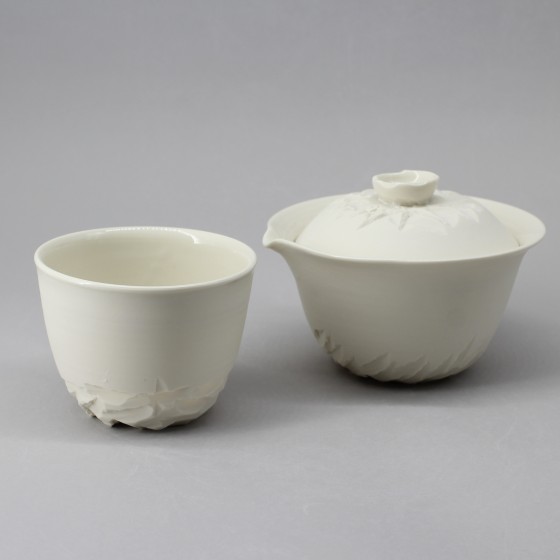 Théière porcelaine gaiwan "...