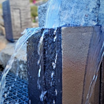 Décoration d'une cascade...