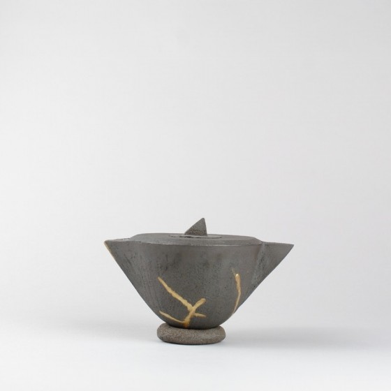 eapot and kintsugi bowl