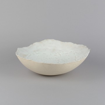 Large white stoneware...